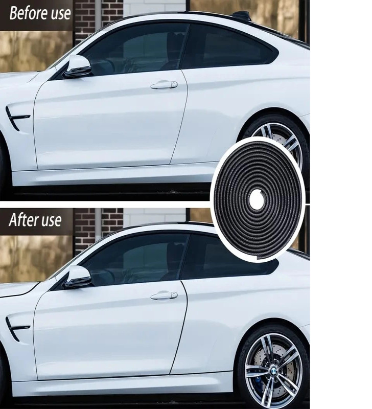 5 Metrelik Araba Kapı Kenar Koruma Şeridi Rulosu - Lisinya