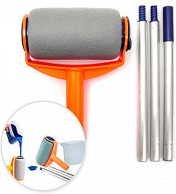 Pintar Facil Pratik Damlatmayan Boya Rulosu Ve Fırçası - Lisinya