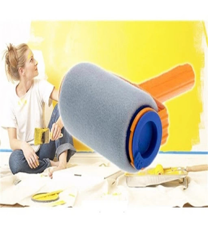 Pintar Facil Pratik Damlatmayan Boya Rulosu Ve Fırçası - Lisinya