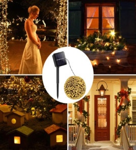 11m 100 Led Gün Işığı Solar Mz-66 Ve Mz-321 - Lisinya