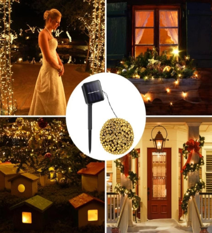 11m 100 Led Gün Işığı Solar Mz-66 Ve Mz-321 - Lisinya