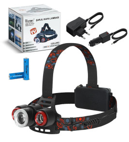 6000 Lümen Şarjlı Kafa Lambası Wt-632 - Lisinya