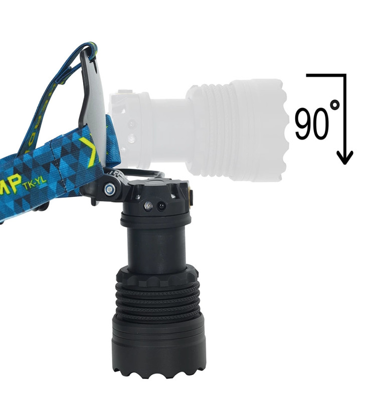 Cree P360 - 12,000 Lümen Şarjlı Kafa Lambası Wt-627 - Lisinya