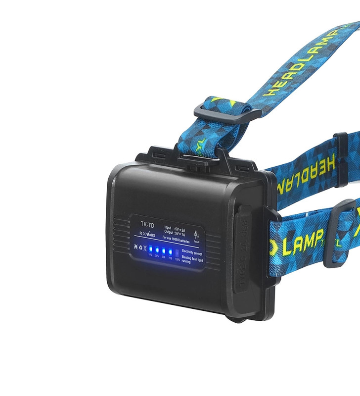 Cree P360 - 12,000 Lümen Şarjlı Kafa Lambası Wt-627 - Lisinya