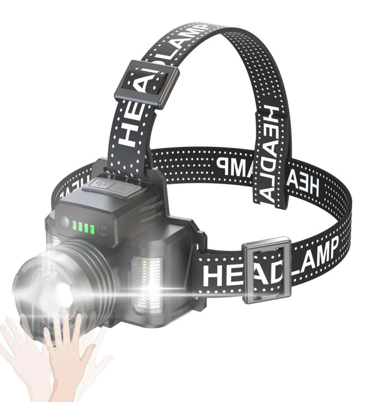 Sensörlü Cree Tg Led Şarjlı Kafa Lambası Wt-625 - Lisinya