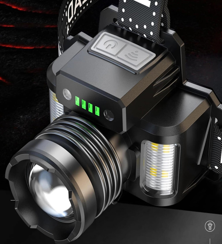 Sensörlü Cree Tg Led Şarjlı Kafa Lambası Wt-625 - Lisinya