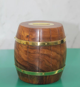 Pirinç Fıçı Kumbara 1786 - Lisinya