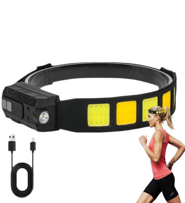 Sensörlü Cob Xpg Led Kafa Lambası Wt-066 - Lisinya