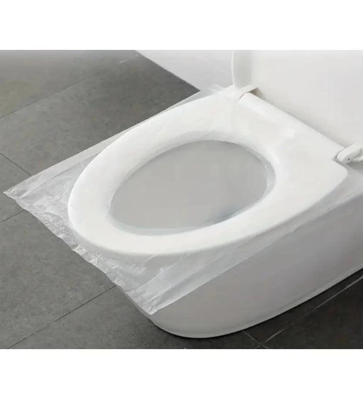 Hijyenik Tek Kullanımlık Klozet Kapağı Poşeti 200 Adet - Lisinya