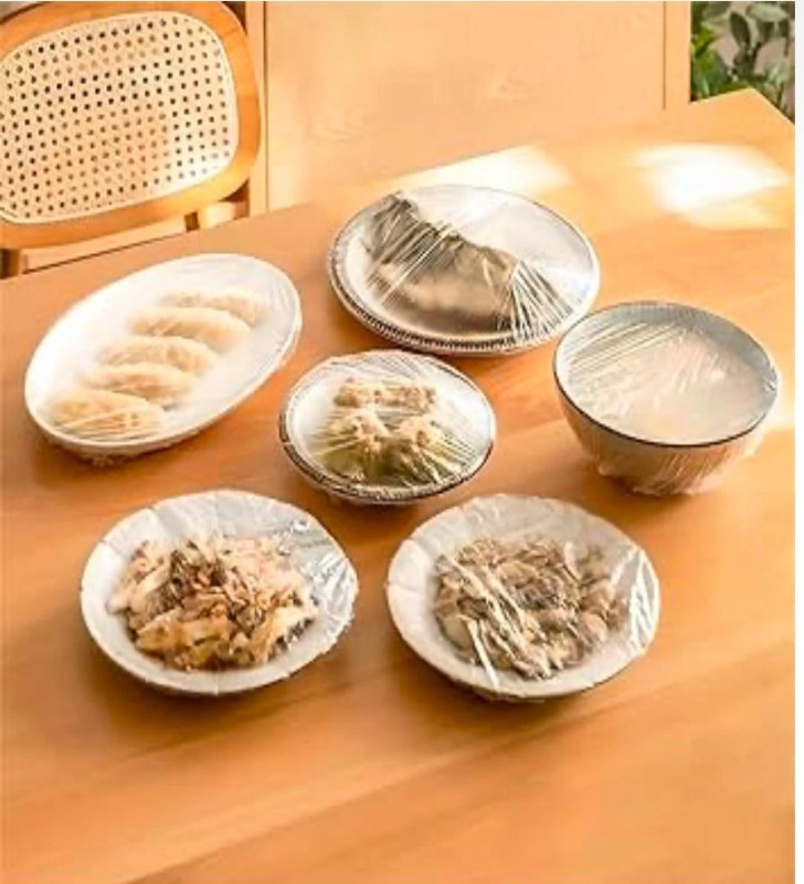 Lastikli Tencere Ve Tabak Bonesi 100 Adet (20cm) - Lisinya