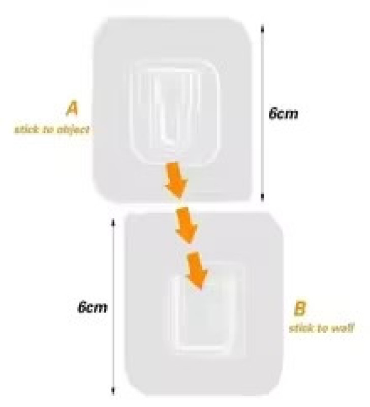 Kendinden Yapışkanlı Çift Taraflı Askı - Lisinya