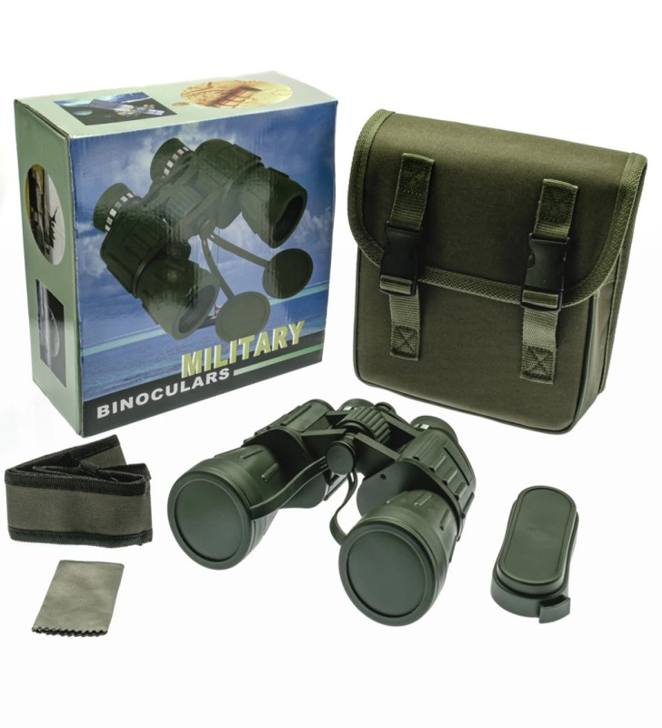 150x150 Kauçuk Kaplamalı Avcılık ve Kamp Dürbün Yeşil