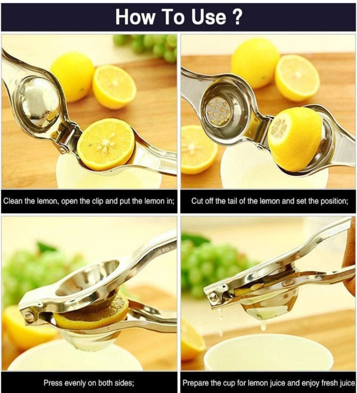 Paslanmaz Çelik Limon Sıkacağı - Lisinya