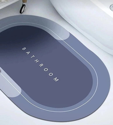 Süper Su Emici Kaymaz Tabanlı Banyo Paspası ( 40x60 )cm - Lisinya