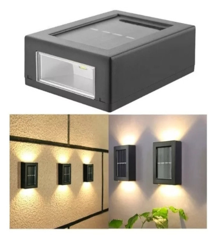 Solar 4 Ledli 11cm Duvar Aydınlatması Mz-309 - Lisinya