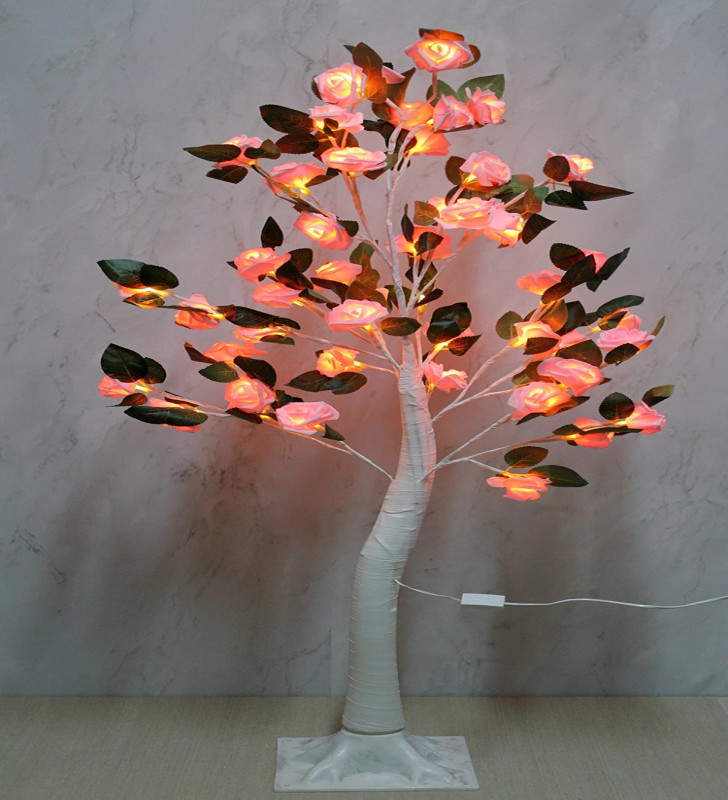 Dekoratif Ledli Çiçek Alk1737 - Lisinya