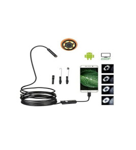 Endoskop Yılan Video Kamera Led’li 5 Metre 7 Mm Sert Kablo Yüksek Kaliteli Stereo - Lisinya