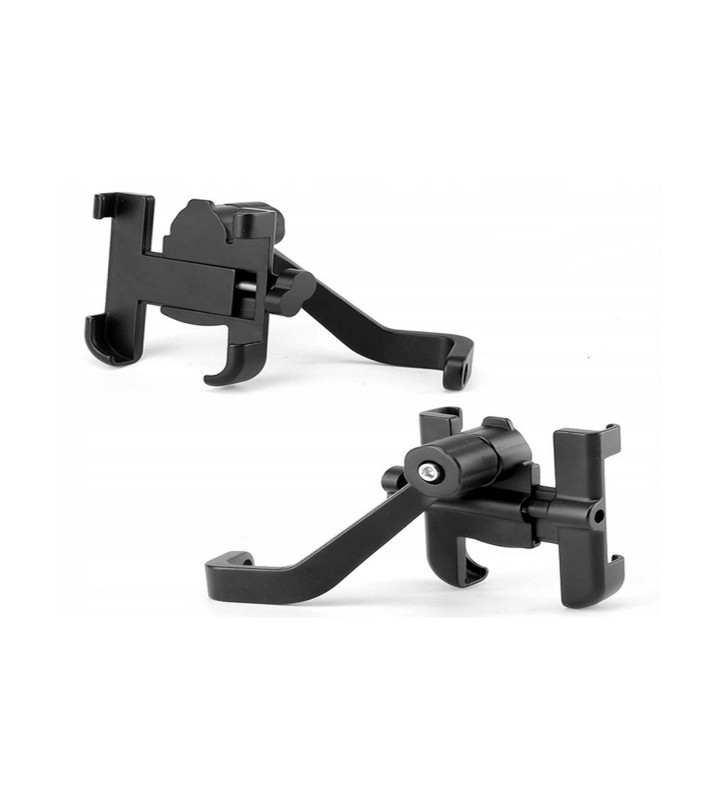 Alüminyum Gövdeli Metal Ayna Bağlantılı Motosiklet Telefon Tutucu 7 İnç Xl - Lisinya