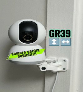 Gr39 Mi 360° Home Güvenlik Kamerası Hareketli Duvar Montaj Aparatı - Lisinya
