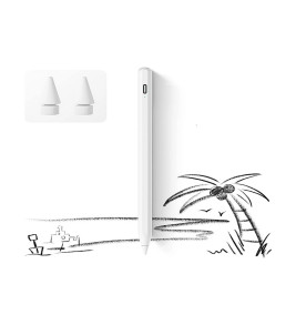 İpad 2018-2022 İçin Düğmeli Stylus Kalem, Avuç İçi Reddetme Aktif Kalem Apple Uyumlu - Lisinya