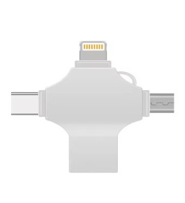Otg 4in1 Cep Telefonu Çok Fonksiyonlu Usb Flash Bellek 128 Gb Type-c, Micro Sd Ve Kart Okuyucu - Lisinya