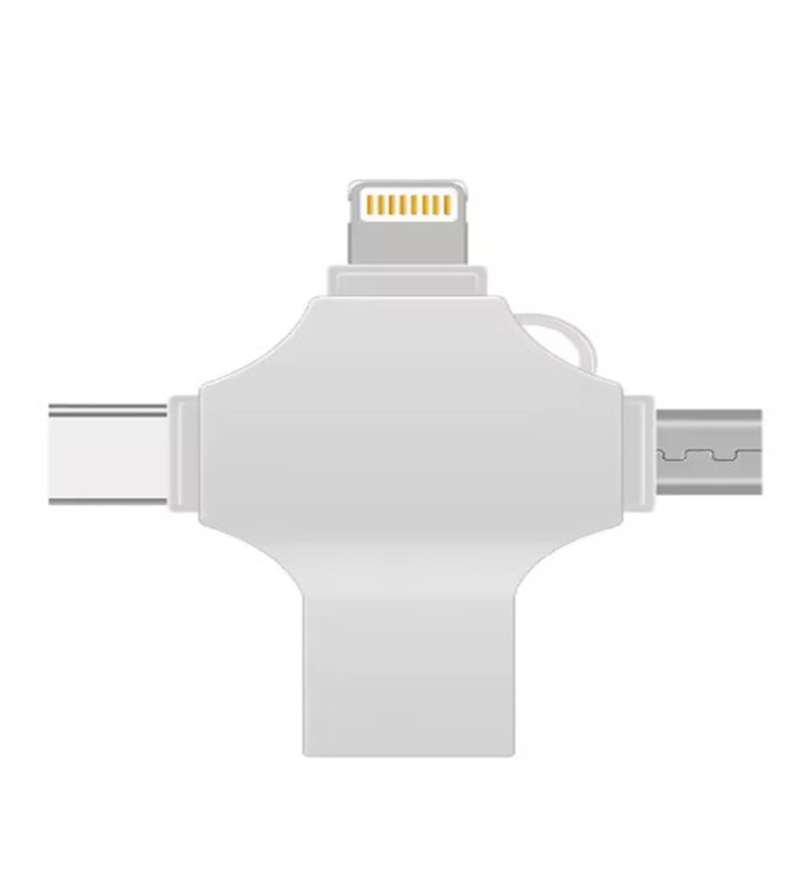 Otg 4in1 Cep Telefonu Çok Fonksiyonlu Usb Flash Bellek 128 Gb Type-c, Micro Sd Ve Kart Okuyucu - Lisinya