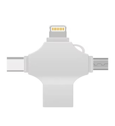 Otg 4in1 Cep Telefonu Çok Fonksiyonlu Usb Flash Bellek 128 Gb Type-c, Micro Sd Ve Kart Okuyucu - Lisinya