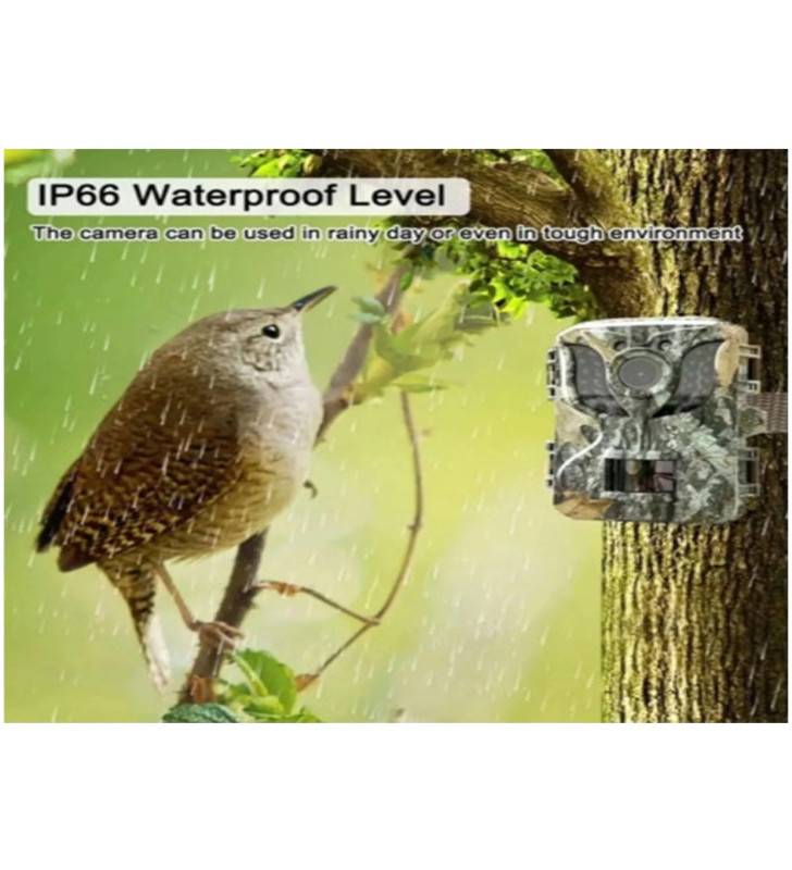 Fotokapan Kamera 16mp Full Hd 1080p Gece Görüşlü 2 Inç Lcd Ekran Su Geçirmez - Lisinya