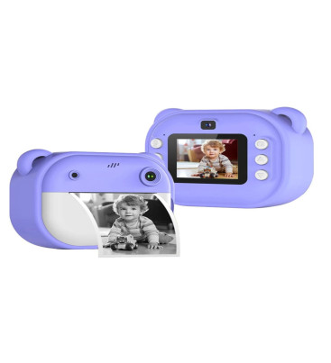 Dijital Video Kayıt Fotoğraf Çocuk Kamerası Anlık Termal Resim Kağıt Baskılı - Lisinya