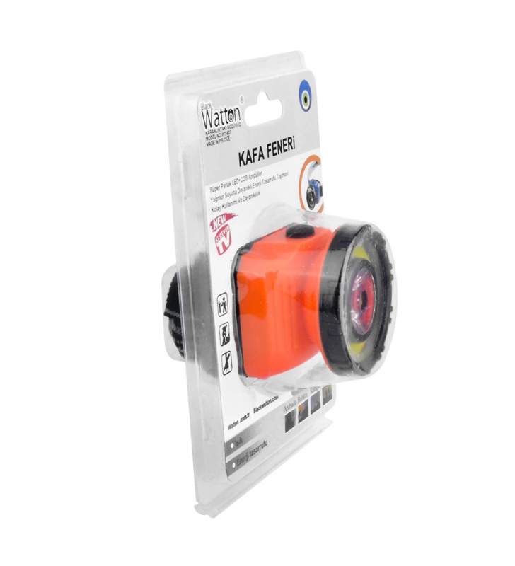 Güçlü Pilli Kafa Lambası Wt-607 - Lisinya