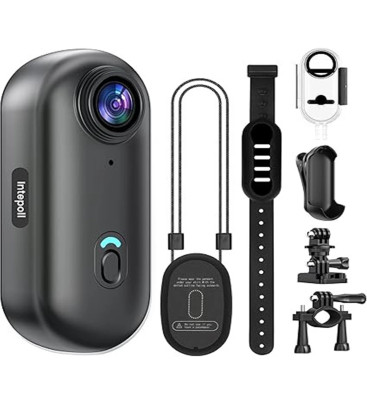 Mini Wıfı Aksiyon Kamerası 1080p Taşınabilir Vücut Kamerası Giyilebilir Video Kaydedici Ipx7 Su Geçirmez - Lisinya