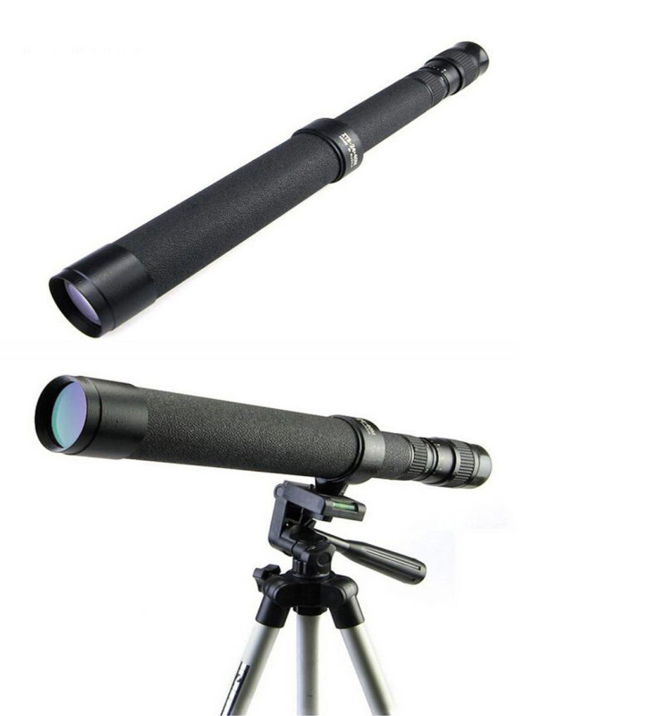 Baigish Zt8-24x40 Rus Model Zoomlu ,deri çantalı Tripot Bağlanan Tekli Dürbün