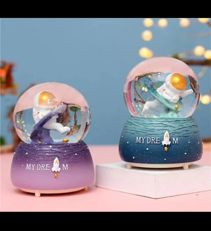 Astronot Kar Küresi Orta Boy Wy20k23 - Lisinya