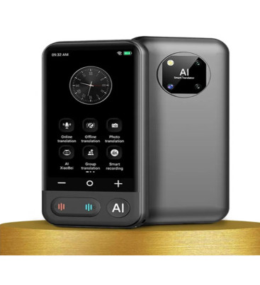 Kameralı 140 Dilde Kablosuz Özellikli Translator Elektronik Çeviri Cihazı Türkçe Menü - Lisinya