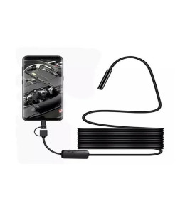 Vtn-02 Endoskop Yılan Video Kamera Led’li 2 Metre 7 Mm Sert Kablo Su Geçirmez - Lisinya