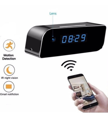 4k Kablosuz Gizli Kamera Bebek Bakıcı Kamera 1080p Masa Üstü Sesli Kayıt - Lisinya