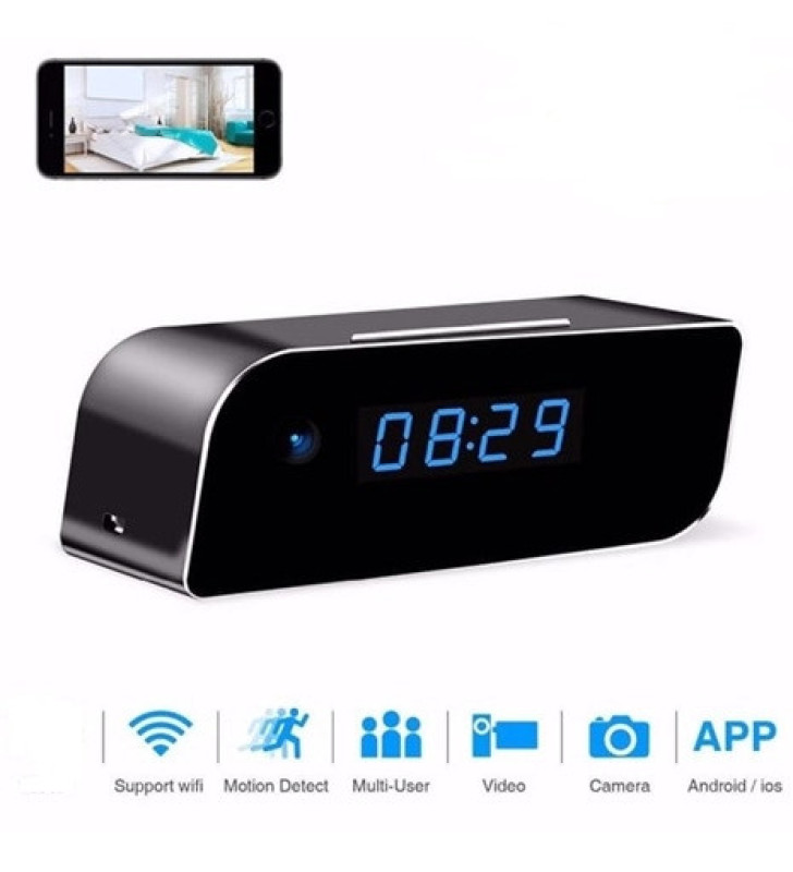 4k Kablosuz Gizli Kamera Bebek Bakıcı Kamera 1080p Masa Üstü Sesli Kayıt - Lisinya