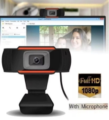 Webcam Orjınal 1080p Konferans Kamera Dahili Mikrofon Chat Görüntülü Sohbet Yayın Kamerası Hd Video - Lisinya