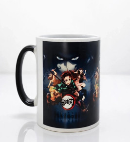 Porselen Renk Değiştiren Demon Slayer Kupa Bardak Aalk383 - Lisinya