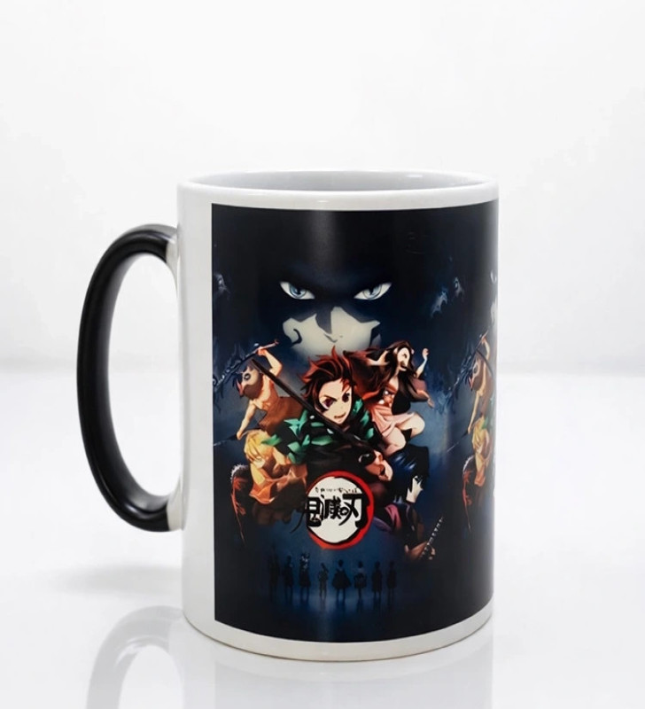 Porselen Renk Değiştiren Demon Slayer Kupa Bardak Aalk383 - Lisinya