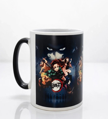 Porselen Renk Değiştiren Demon Slayer Kupa Bardak Aalk383 - Lisinya