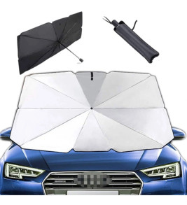 Araba Güneş Gölge Koruyucu Şemsiye Oto Ön Cam Güneşlik(145cm*79cm) - Lisinya