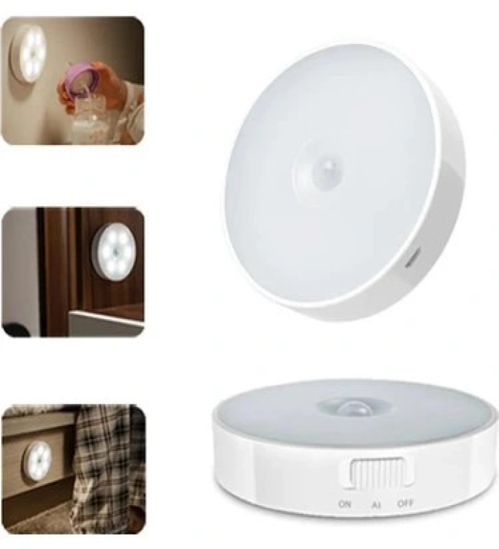 Hareket Sensörlü Usb Şarjlı Led Işık Lamba - Lisinya