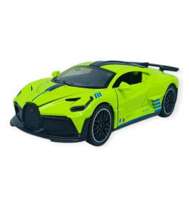 Sesli Işıklı Spor Araba 15 cm - 3241D- Yeşil (Lisinya)