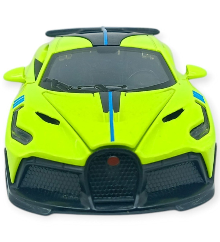 Sesli Işıklı Spor Araba 15 cm - 3241D- Yeşil (Lisinya)