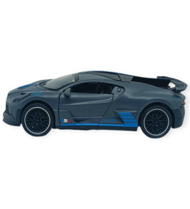 Sesli Işıklı Spor Araba 15 cm - 3241D- Gri (Lisinya)