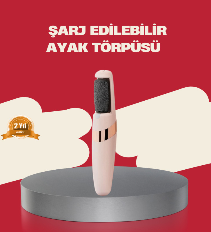 360° Etkili Elektrikli Ayak Bakım Aleti Nasır Giderici - Lisinya