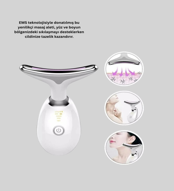 LED Işık Teknolojili Anti Aging Cilt Bakım Cihazı - Lisinya