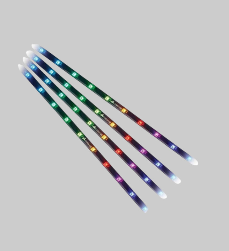 LED Meteor Yağmur Işığı 10 Adet Çubuk Kayan Yıldız Efektli - Lisinya