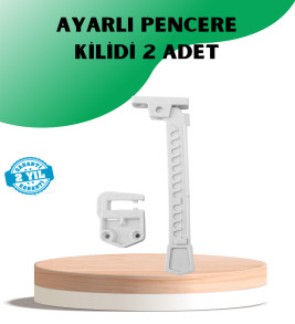 Emniyet Amaçlı Pencere Açılma Sınırlayıcı Aparat 2 Adet - Lisinya